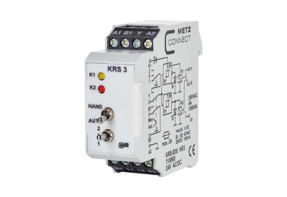 Metz Connect Schnittstellenmodul KRS-E08 HR3 24ACDC 110665 Metz Connect Schnittstellenmodul KRS-E08 HR3 24ACDC 110665 von Metz Connect