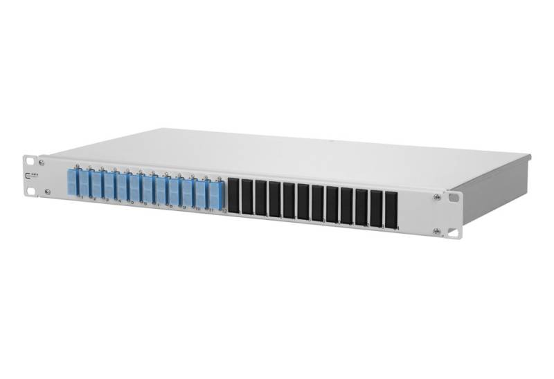 Metz Connect Spleissbox bestückt OpDATfix 12SC-D OS2 150259E212-E von Metz Connect