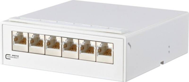 Metz Metz Connect AP-Verteiler 6Port C6 130862-21-E Netzwerk-Patch-Panel von Metz