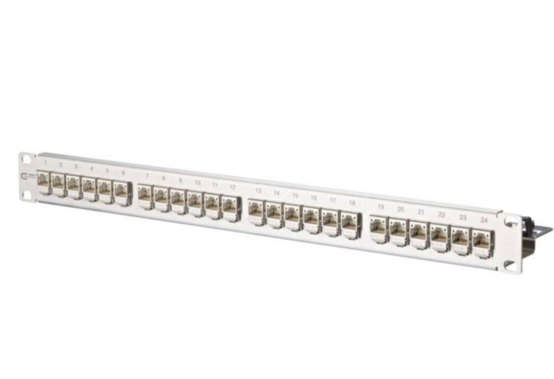 Metz Metz Connect Patchfeld C6Amodul 24Port TN C6Amod-MP24-Edst Netzwerk-Patch-Panel von Metz