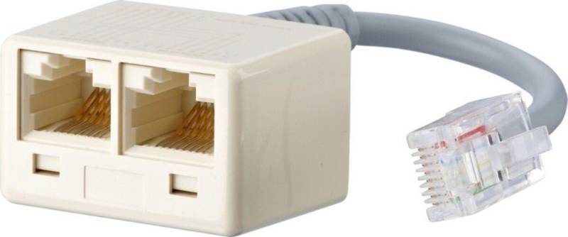 Metz Metz Connect UAE-Adapter WE8-WE8(4)WE(4) 0,1m Netzwerk-Patch-Panel von Metz