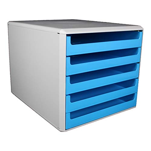 Metzger + Mendle Schubladenbox, Gehäuse hellgrau, Schübe: ocean-blue Metzger + Mendle Schubladenbox, Gehäuse hellgrau, Schübe: ocean-blue von Metzger + Mendle