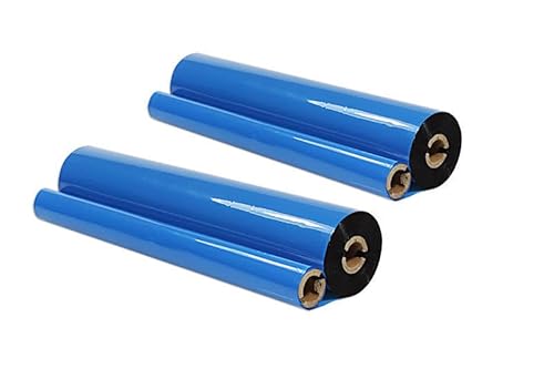 2 x Kompatibel für Brother Fax 910 Thermo-Transfer-Rollen Black - PC302RF - Für ca. 240 Seiten für Fax-910/917/920/930/940 von Mevalon-Produkte