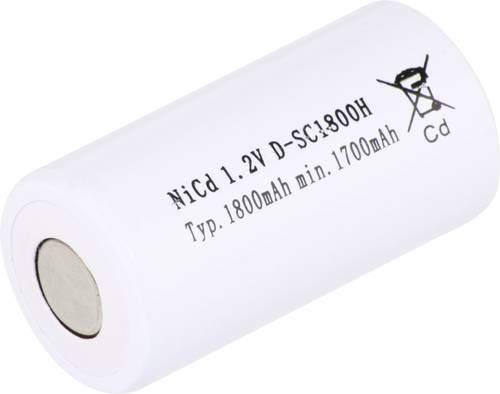 Mexcel SC1800H Spezial-Akku Sub-C hochtemperaturfähig, Flat-Top NiCd 1.2V 1800 mAh Mexcel SC1800H Spezial-Akku Sub-C hochtemperaturfähig, Flat-Top NiCd 1.2V 1800 mAh von Mexcel