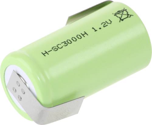 Mexcel -SC3000H Spezial-Akku Sub-C hochtemperaturfähig, Z-Lötfahne, Flat-Top NiMH 1.2V 3000 mAh Mexcel -SC3000H Spezial-Akku Sub-C hochtemperaturfähig, Z-Lötfahne, Flat-Top NiMH 1.2V 3000 mAh von Mexcel