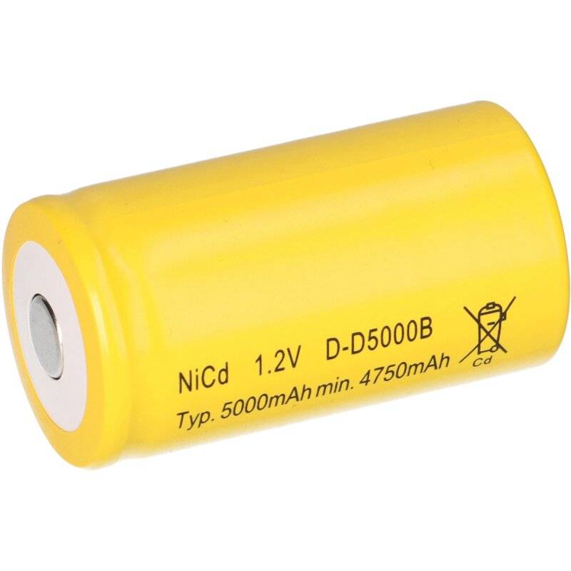 Mexcel Akku NiCd D Mono 1,2V 5000mAh NS5000D-I Hochstrom von Mexcell