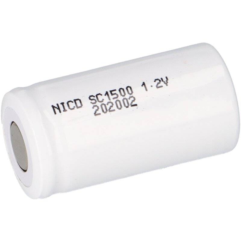 Mexcel Akku Sub-C 1,2V 1500mAh NS1500SCH Hochtemperatur von Mexcell