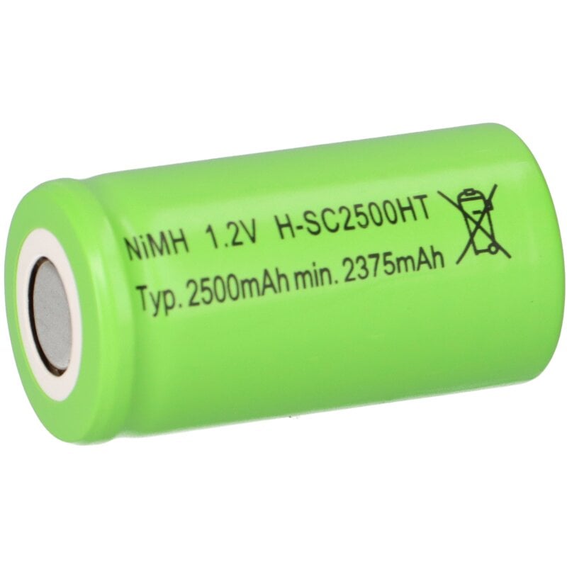 Mexcel Akku Sub-C 1,2V 2500mAh NS2500SCHT Hochtemperatur Mexcel Akku Sub-C 1,2V 2500mAh NS2500SCHT Hochtemperatur von Mexcell