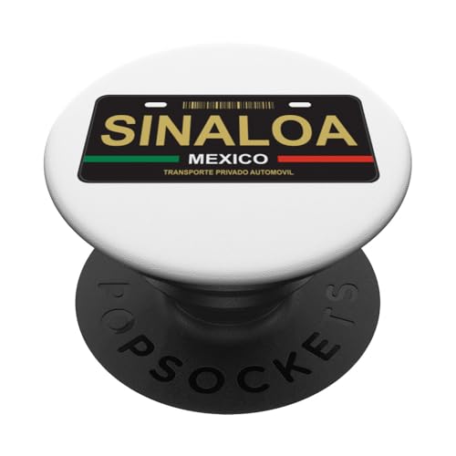 Culiacán Sinaloa Mexico License Plate Aesthetic Mexicans PopSockets Klebender PopGrip von MexiColor