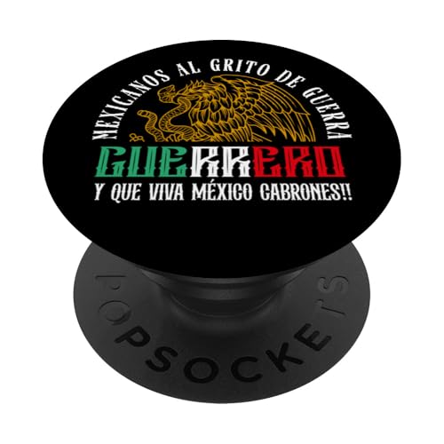 Guerrero Mexico Mexican Pride Mexicanos Al Grito De Guerra PopSockets Klebender PopGrip von MexiColor