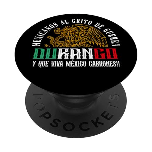 Mexican Pride Durango Mexico Mexicanos Al Grito De Guerra PopSockets Klebender PopGrip von MexiColor