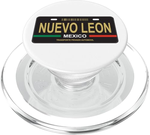 Monterrey Nuevo León Mexico State License Plate Mexicans PopSockets PopGrip für MagSafe von MexiColor