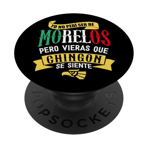 Morelos Mexico Souvenir Badass Mexicans Pride Mexico PopSockets Klebender PopGrip von MexiColor