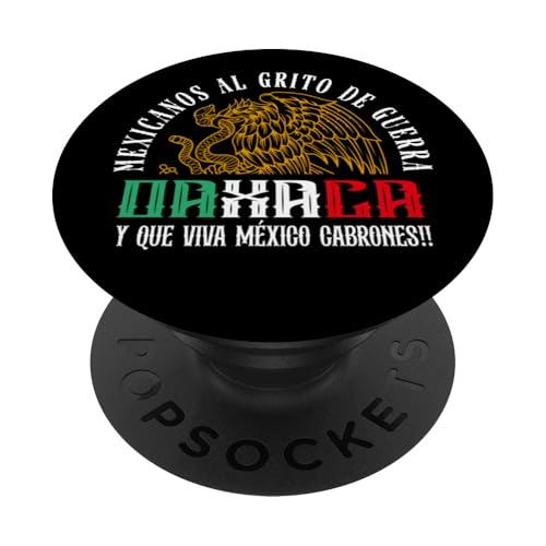 Oaxaca Mexico Mexicanos Al Grito De Guerra Mexican Pride PopSockets Klebender PopGrip von MexiColor