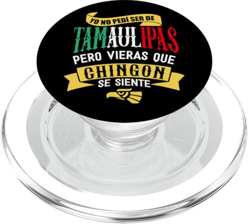 Tamaulipas Mexico Souvenir Mexican Pride Mexico Patriotic PopSockets PopGrip für MagSafe von MexiColor