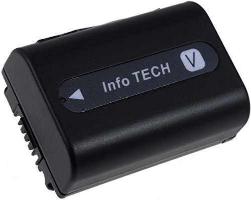 Akku passend zu Sony Typ NP-FV50, Li-Ion, 980mAh, 6,8V, 6,7Wh, Schwarz Akku passend zu Sony Typ NP-FV50, Li-Ion, 980mAh, 6,8V, 6,7Wh, Schwarz von Mexxtronics
