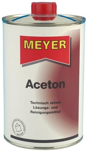 6 Stk. Meyer Aceton 1l Dose 8020.0001.005 von Meyer