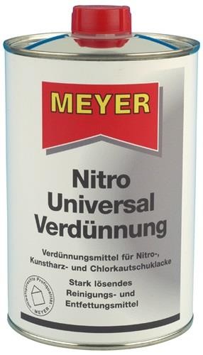 6 Stk. Meyer Nitrouniversalverdünner 1l Dose 1200.0001.005 von Meyer