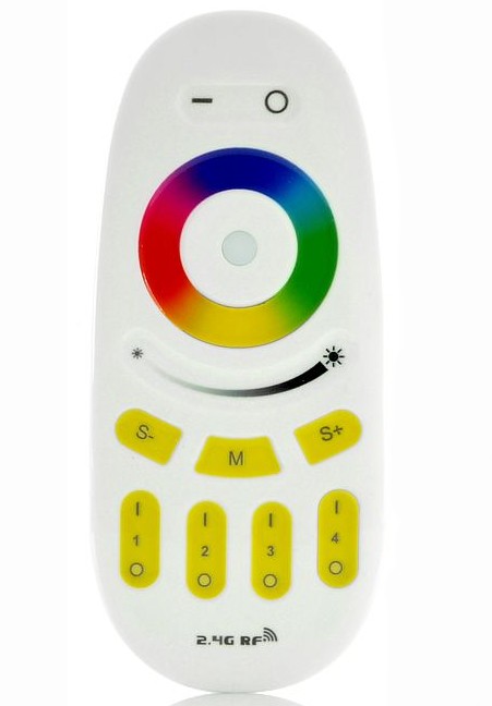 Full Color Touch Fernbedienung mit 4 Kanälen Full Color Touch Fernbedienung mit 4 Kanälen von Mi Light