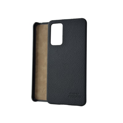 XIAOMI Lenny Echtleder Backcover für Xiaomi Redmi Note 11 Pro, Schwarz von MiKE GALELi