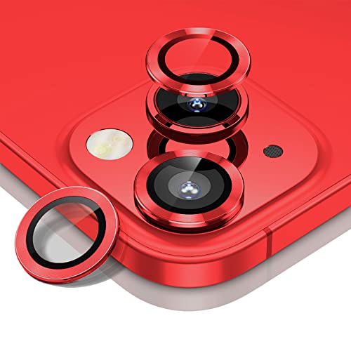 MiKoyi Kameraschutz Kompatibel mit iPhone 14/iPhone 14 Plus, Kamera Panzer Aluminiumlegierung Metallring Displayschutzfolie 9H Gehärtetem Schutzfolie für iPhone 14/iPhone 14 Plus Rot MiKoyi Kameraschutz Kompatibel mit iPhone 14/iPhone 14 Plus, Kamera Panzer Aluminiumlegierung Metallring Displayschutzfolie 9H Gehärtetem Schutzfolie für iPhone 14/iPhone 14 Plus Rot von MiKoyi