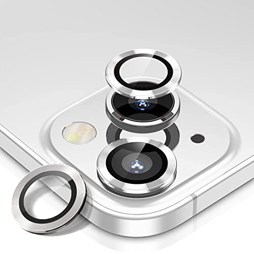 MiKoyi Kameraschutz Kompatibel mit iPhone 14/iPhone 14 Plus, Kamera Panzer Aluminiumlegierung Metallring Displayschutzfolie 9H Gehärtetem Schutzfolie für iPhone 14/iPhone 14 Plus Silber MiKoyi Kameraschutz Kompatibel mit iPhone 14/iPhone 14 Plus, Kamera Panzer Aluminiumlegierung Metallring Displayschutzfolie 9H Gehärtetem Schutzfolie für iPhone 14/iPhone 14 Plus Silber von MiKoyi