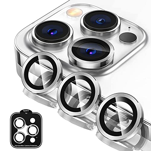 MiKoyi Kameraschutz Kompatibel mit iPhone 14 Pro/iPhone 14 Pro Max, Kamera Panzer Aluminiumlegierung Metallring Displayschutzfolie 9H Gehärtetem Schutzfolie für iPhone 14 Pro/14 Pro Max Silber MiKoyi Kameraschutz Kompatibel mit iPhone 14 Pro/iPhone 14 Pro Max, Kamera Panzer Aluminiumlegierung Metallring Displayschutzfolie 9H Gehärtetem Schutzfolie für iPhone 14 Pro/14 Pro Max Silber von MiKoyi