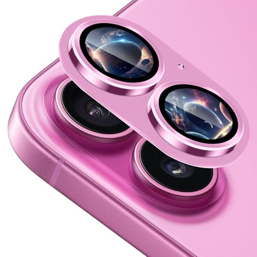 MiKoyi Kameraschutz Kompatibel mit iPhone 16/iPhone 16 Plus, Kamera Schutzfolie Aluminiumlegierung Linse Schutzfolie Gehärtetem Glas Protector Folie für iPhone 16/16 Plus, Rosa MiKoyi Kameraschutz Kompatibel mit iPhone 16/iPhone 16 Plus, Kamera Schutzfolie Aluminiumlegierung Linse Schutzfolie Gehärtetem Glas Protector Folie für iPhone 16/16 Plus, Rosa von MiKoyi
