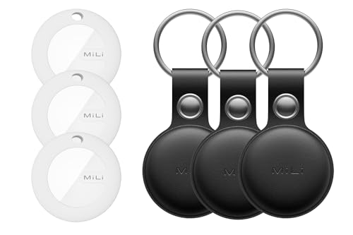 MiLi Set mit 3 Trackern Mitag + Lederetui, Schlüsselanhänger, Schwarz MiLi Set mit 3 Trackern Mitag + Lederetui, Schlüsselanhänger, Schwarz von MiLi