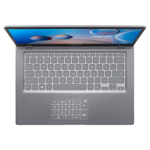 MiNGFi Silikon Tastatur Schutz Abdeckung für ASUS VivoBook 14 X403FA S403 X409 X412 X420 A412 R424 D415UA VivoBook S14 S412 - Transparent von MiNGFi