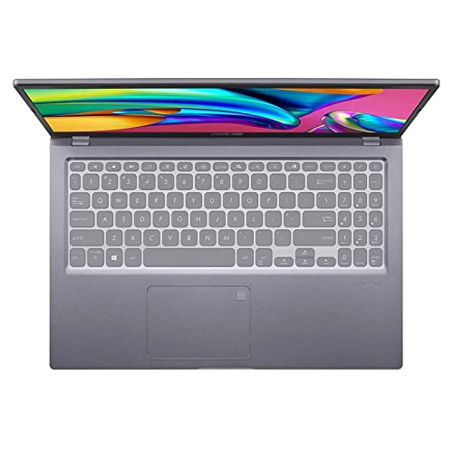 MiNGFi Silikon Tastatur Schutz Abdeckung für ASUS VivoBook 15 F515 X515 S515 M515 D515 S15 S530 S512 F512 X512 R564JA X509 - Transparent von MiNGFi