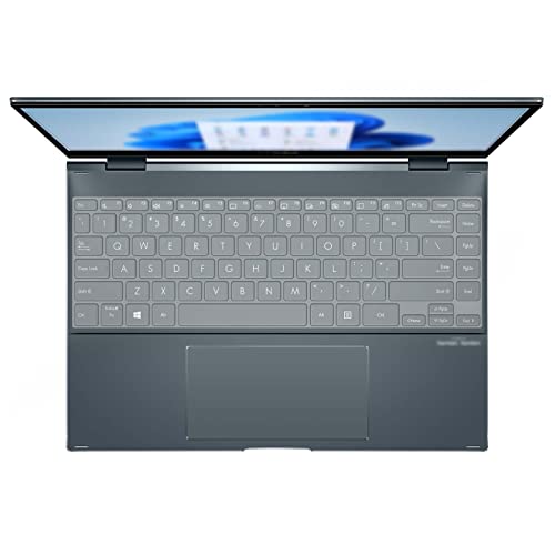 MiNGFi TPU Tastatur Schutz Abdeckung für ASUS ZenBook Flip 13 UX363EA UX363JA Flip S X371EA ZenBook 13 UX325 UM325 - Transparent von MiNGFi