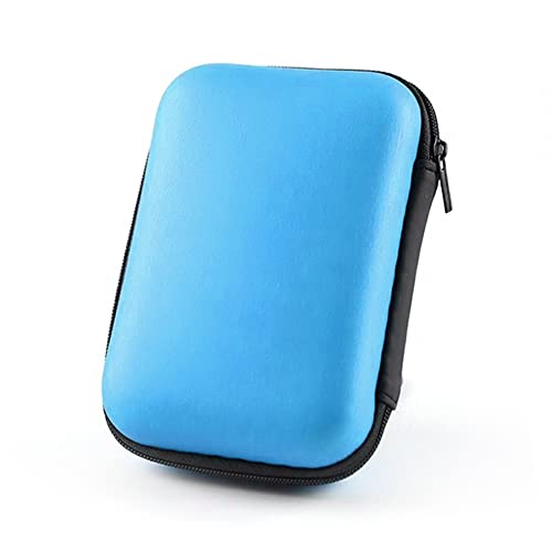 MiOYOOW Festplattentasche,Tragbar Stoßfeste Kopfhörer Tragetasche wasserdichte Kabeltasche Organizer für Festplatten Headset Datenkabel Ladegerät von MiOYOOW