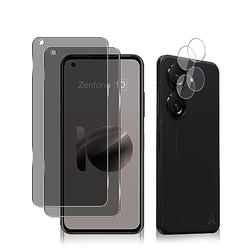 MiRowy Sichtschutz Kompatibel mit Asus Zenfone 10 Privacy Schutzfolie, 2+2 Stück Anti Spähen Panzerglasfolie Glas Kameraschutz, 9H Anti-Spy Displayschutzfolie für Asus Zenfone 10 MiRowy Sichtschutz Kompatibel mit Asus Zenfone 10 Privacy Schutzfolie, 2+2 Stück Anti Spähen Panzerglasfolie Glas Kameraschutz, 9H Anti-Spy Displayschutzfolie für Asus Zenfone 10 von MiRowy