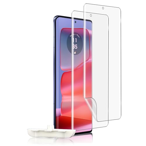MiRowy 2 Stück Displayschutzfolie für Motorola Edge 50 5G, HD TPU Schutzfolie mit Installationswerkzeug, Anti-Scratch Transparent Schutzfolie für Motorola Edge 50 Pro 5G MiRowy 2 Stück Displayschutzfolie für Motorola Edge 50 5G, HD TPU Schutzfolie mit Installationswerkzeug, Anti-Scratch Transparent Schutzfolie für Motorola Edge 50 Pro 5G von MiRowy