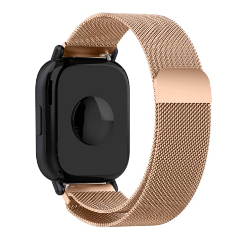 MiRowy 22mm Metall Armband für Xiaomi Redmi Watch 5 Active/Xiaomi Redmi Watch 5 Lite Uhrenarmband, Magnetisch Edelstahl Ersatzband für Xiaomi Redmi Watch 5 Active/Xiaomi Redmi Watch 5 Lite - Roségold MiRowy 22mm Metall Armband für Xiaomi Redmi Watch 5 Active/Xiaomi Redmi Watch 5 Lite Uhrenarmband, Magnetisch Edelstahl Ersatzband für Xiaomi Redmi Watch 5 Active/Xiaomi Redmi Watch 5 Lite - Roségold von MiRowy