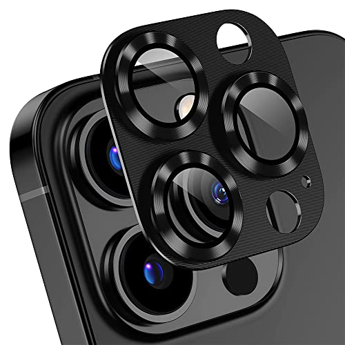 MiRowy Kameraschutz Kompatibel mit iPhone 14 Pro/14 Pro Max, Vollständiger Kameraschutz, Kamera Linse Schutzfolie, Kratzfest Schutzglas Schutzfolie für iPhone 14 Pro/14 Pro Max, Schwarz MiRowy Kameraschutz Kompatibel mit iPhone 14 Pro/14 Pro Max, Vollständiger Kameraschutz, Kamera Linse Schutzfolie, Kratzfest Schutzglas Schutzfolie für iPhone 14 Pro/14 Pro Max, Schwarz von MiRowy