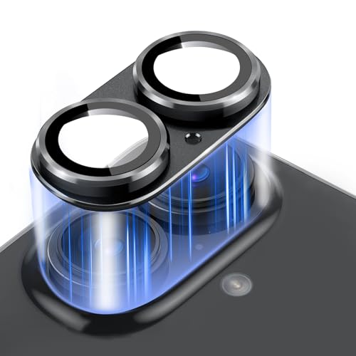 MiRowy Kameraschutz Kompatibel mit iPhone 16/iPhone 16 Plus Kamera Schutzfolie, Aluminiumlegierung Linse Schutzfolie, 9H Panzerglasfolie Protector Folie für iPhone 16/iPhone 16 Plus, Schwarz MiRowy Kameraschutz Kompatibel mit iPhone 16/iPhone 16 Plus Kamera Schutzfolie, Aluminiumlegierung Linse Schutzfolie, 9H Panzerglasfolie Protector Folie für iPhone 16/iPhone 16 Plus, Schwarz von MiRowy