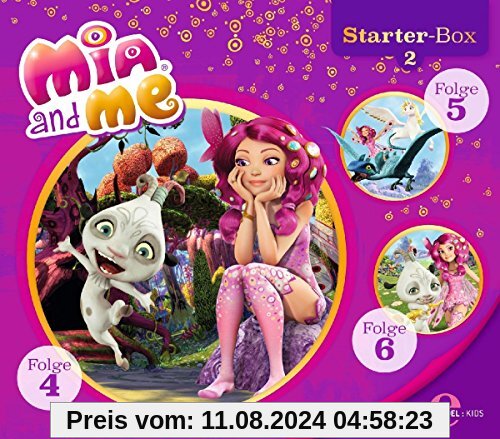 Mia and me - Starter Box 2 - Folge 4 bis 6, Die Originalen Hörspiele zur TV-Serie - Deutsche Originalware von Mia and Me