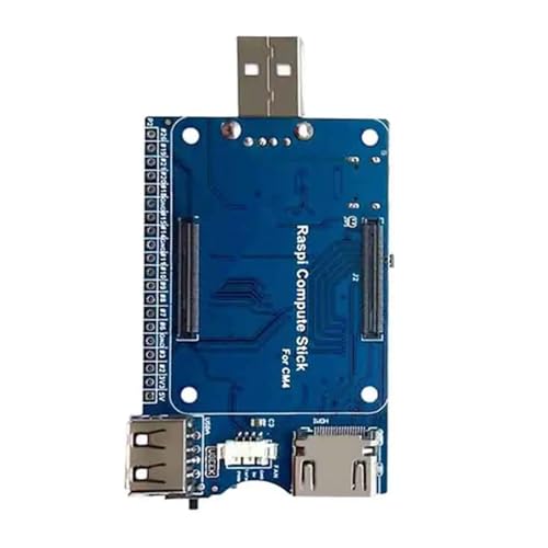 Für RPi Compute Module 4 Board Mini Base Board Standard CM4 Sockel 20PIN GPIO Header High Speed ​​USB2.0 Anschlüsse Kompakte Und Leichte Platine von Miaelle