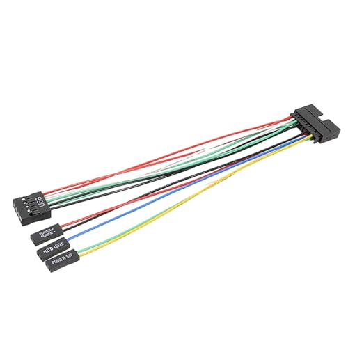 Miaelle PC Chassis Netzschalter Adapterkabel Für Gen8-Modifikation USB PC Gehäuse Mainboard Netzkabel Kabel Adapter von Miaelle