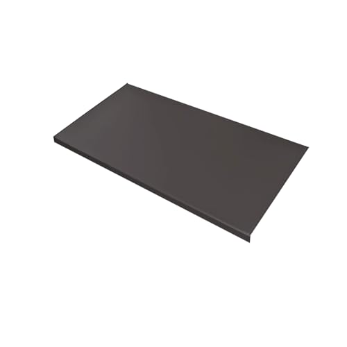Multifunktionale Weich Schreibtischunterlage, PU-Leder glattes Schreibmatte für Büro/Laptop, Wasserdicht L-förmigem Mauspad (Dunkler Kaffee,70x40cm) von Miaogoo