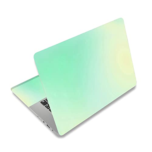 Mibbxea 15-15,6 Zoll Laptop Skin Sticker, Wiederverwendbare Vinyl Aufkleber Film Abdeckung für 13 13,3 14 15,4 Zoll Laptops & Netbooks, Dekorative, Kratzfest, Staubdicht, Wasserdicht (038 Gelbgrün) Mibbxea 15-15,6 Zoll Laptop Skin Sticker, Wiederverwendbare Vinyl Aufkleber Film Abdeckung für 13 13,3 14 15,4 Zoll Laptops & Netbooks, Dekorative, Kratzfest, Staubdicht, Wasserdicht (038 Gelbgrün) von Mibbxea
