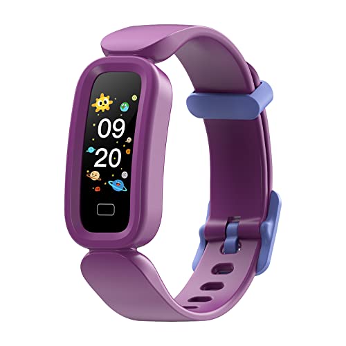 MicLee 0.96 Zoll Kinder Smartwatch Tracker Fitness Armband mit Pulsmesser Fitness Tracker Fitness Uhr Sportuhr Pulsuhren Wasserdicht Kompatibel Android und IOS für Jungen Mädchen von MicLee