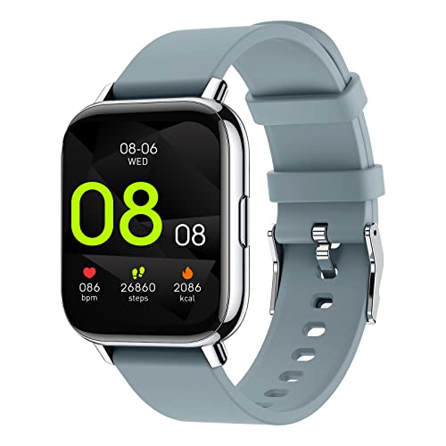 MicLee Damen Herren 1.69 Zoll Touch-Farbdisplay Smartwatch mit Bluetooth Anruf Fitness Tracker Sport Uhr mit Pulsuhr Schrittzähler Schlafmonitor IP68 Wasserdicht Armbanduhr für IOS Andorid von MicLee