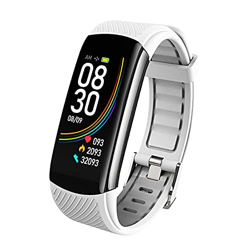 MicLee Damen Herren Fitness Armband Smartwatch mit Pulsmesser Fitness Tracker 0,96’’ Farbbildschirm Fitness Uhr Wasserdicht IP67 Aktivitätstracker Schrittzähler Sportuhr Pulsuhren für iOS Android von MicLee
