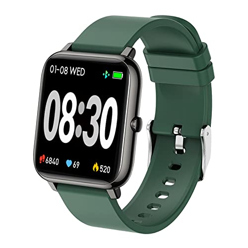 MicLee Smartwatch Fitness Tracker mit Blutdruckmessung Fitness Armbanduhr mit Pulsuhr Schlafmonitor IP67 Wasserdicht Sportuhr Schrittzähler für Android und iOS Smart Watch für Damen Herren von MicLee