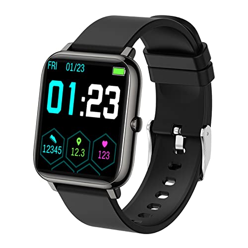 MicLee Smartwatch Fitness Tracker mit Blutdruckmessung Fitness Armbanduhr mit Pulsuhr Schlafmonitor IP67 Wasserdicht Sportuhr Schrittzähler für Android und iOS Smart Watch für Damen Herren von MicLee