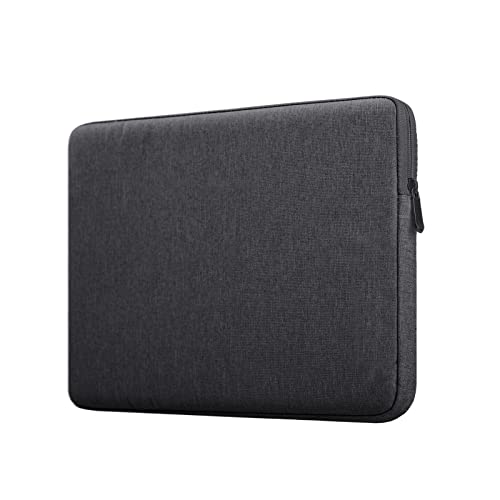 MicaYoung 13 Zoll Laptop Hülle Tasche Schutzhülle Kompatibel mit 14" MacBook Pro M1/13 MacBook Pro M2 M1 A2338 A2251 A2289/MacBook Air M2 A2681/M1 A2179 A2337/Chromebook/Notebook, Dunkel Grau von MicaYoung
