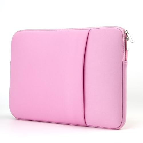 MicaYoung 13.3 Zoll Laptop Hülle Tasche Schutzhülle Kompatibel mit MacBook Pro 14" M1 A2442 2021/MacBook Pro 13" A1425 A1502 A1278 2012-2015/MacBook Air 13" A1369 A1466 2012-2017, Rosa von MicaYoung